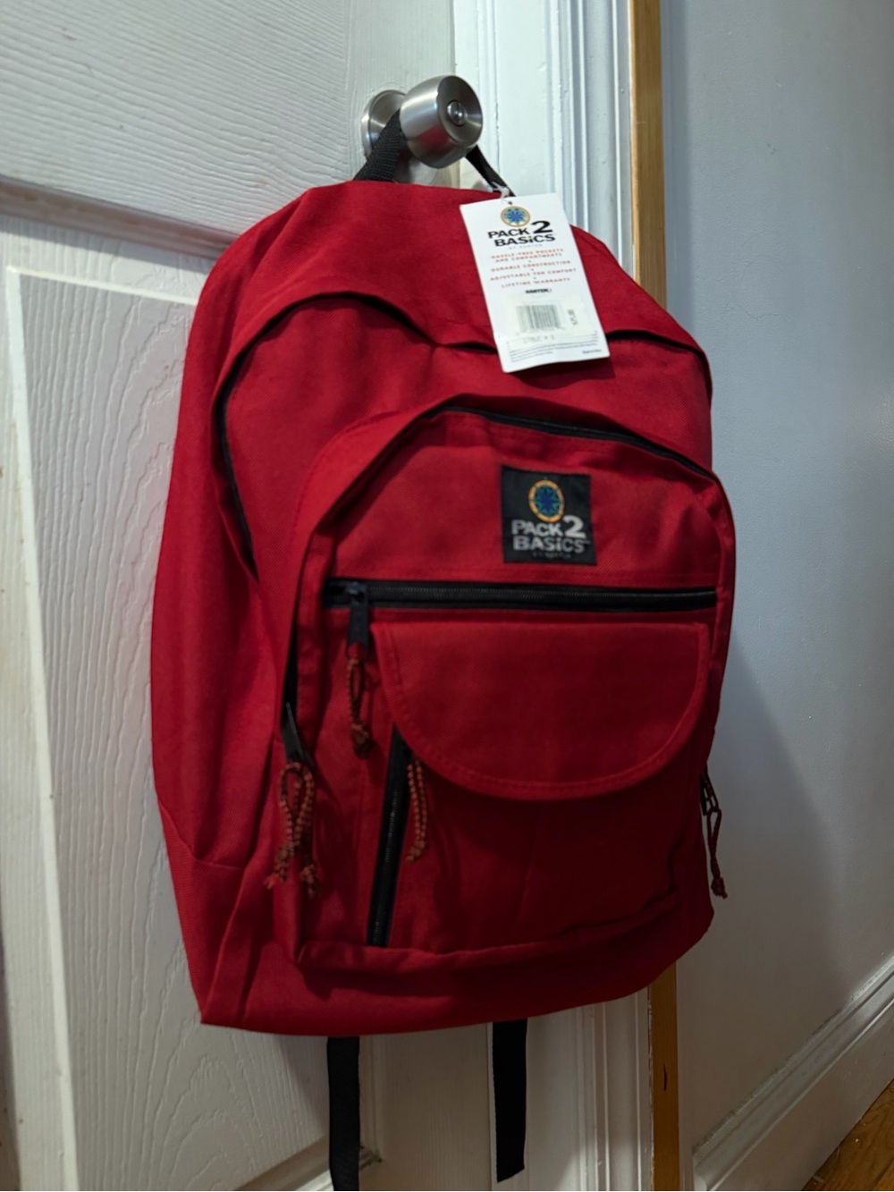 Y2k Rare & Discontinued! Brand New NWT Back 2 Basics Ashten Backpack – Red